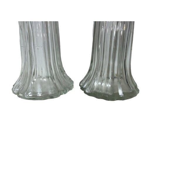 Vintage Leonard Crystal Silver Plate Salt/Pepper Shaker (Set) - Picture 10 of 12